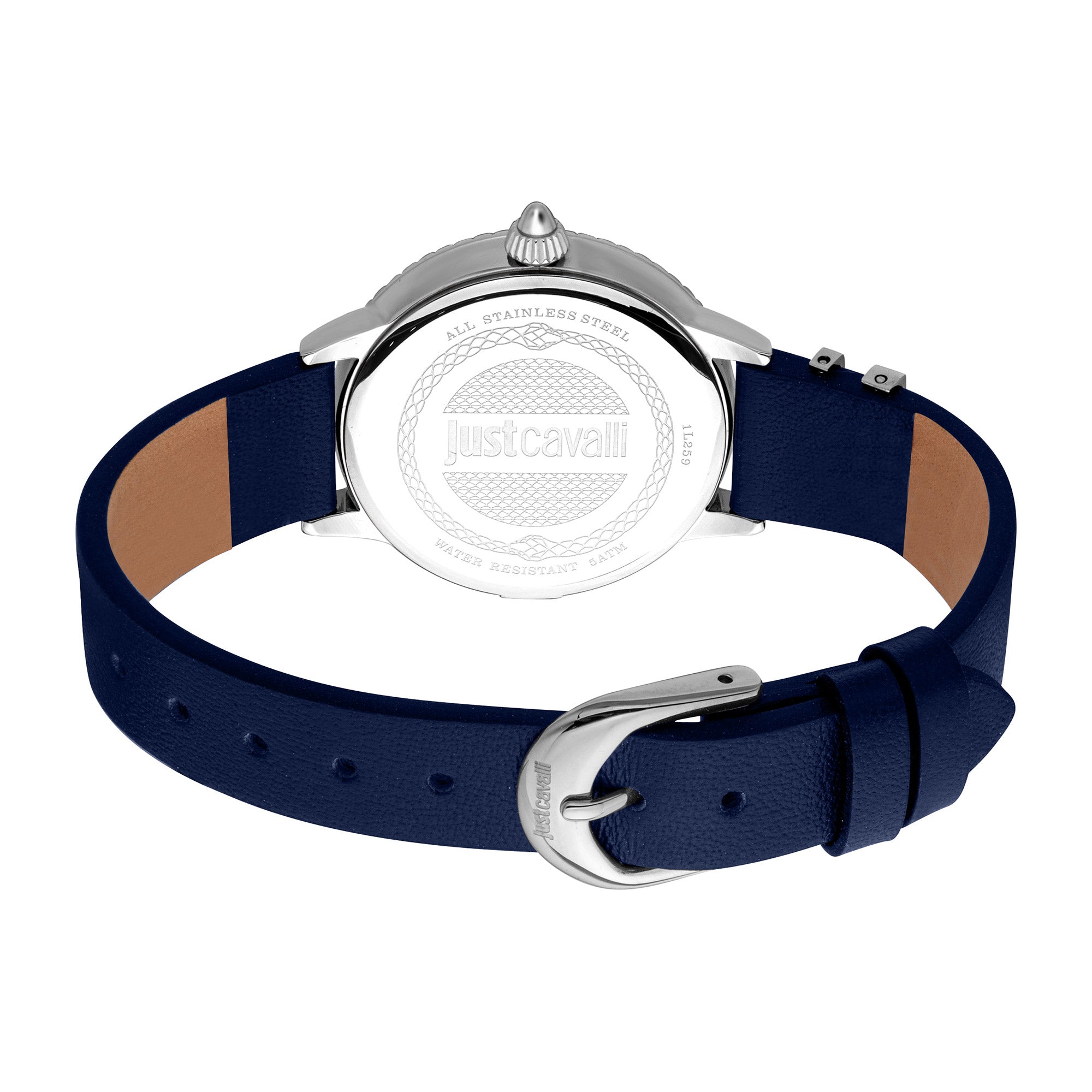 Just Cavalli Miraggio Leather Blue