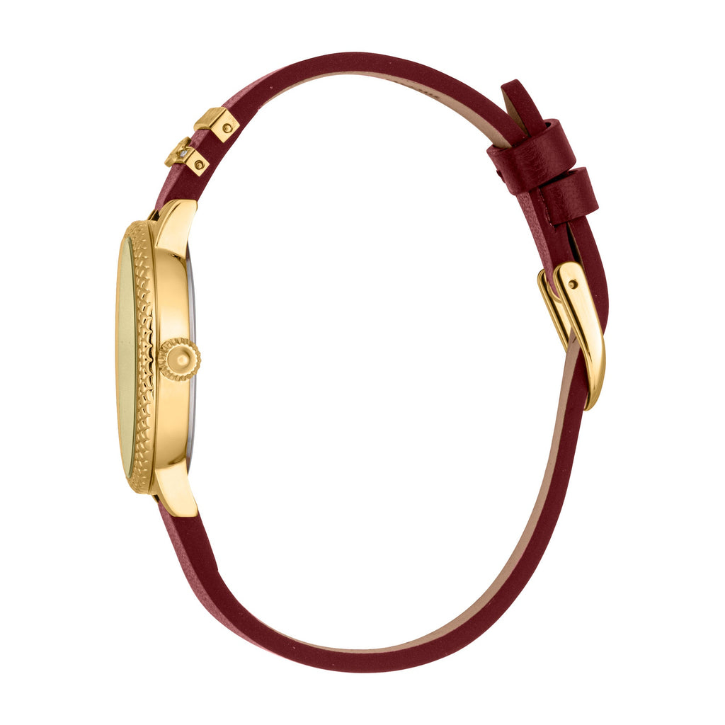 Just Cavalli Miraggio Leather Red