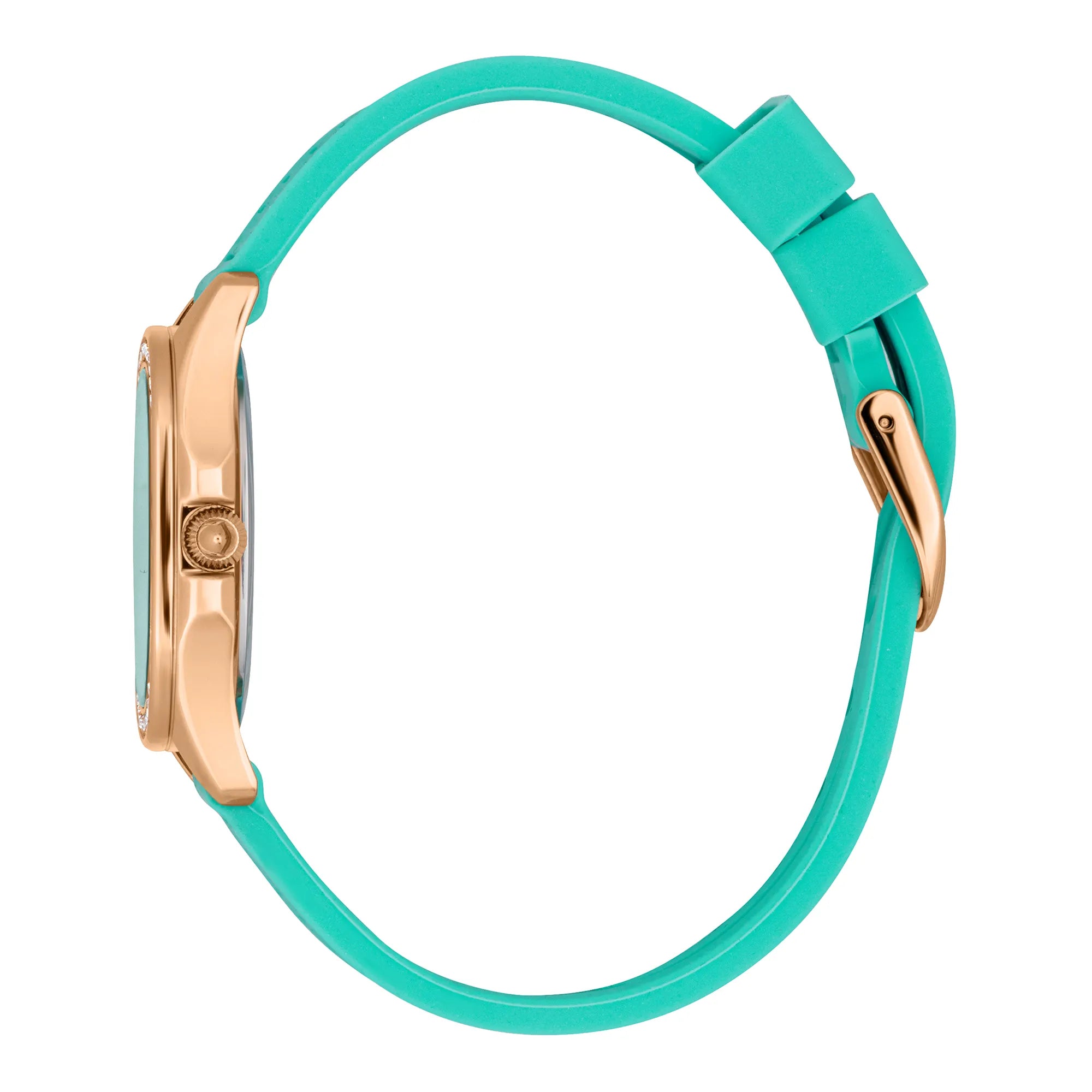 Just Cavalli Quadro Silicon RG Turquoise