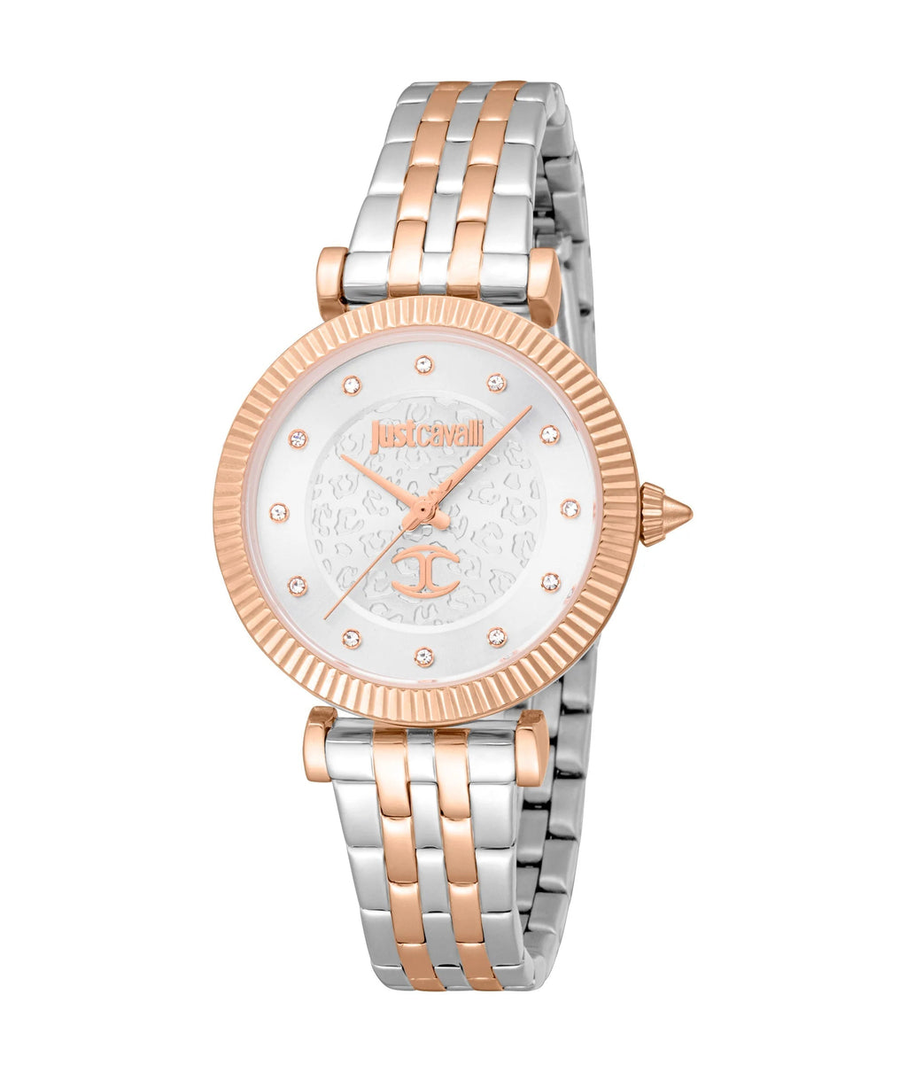 Just Cavalli Unleashed Two Tones RG Silver