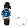 Just Cavalli Pacentro Leather Black Blue