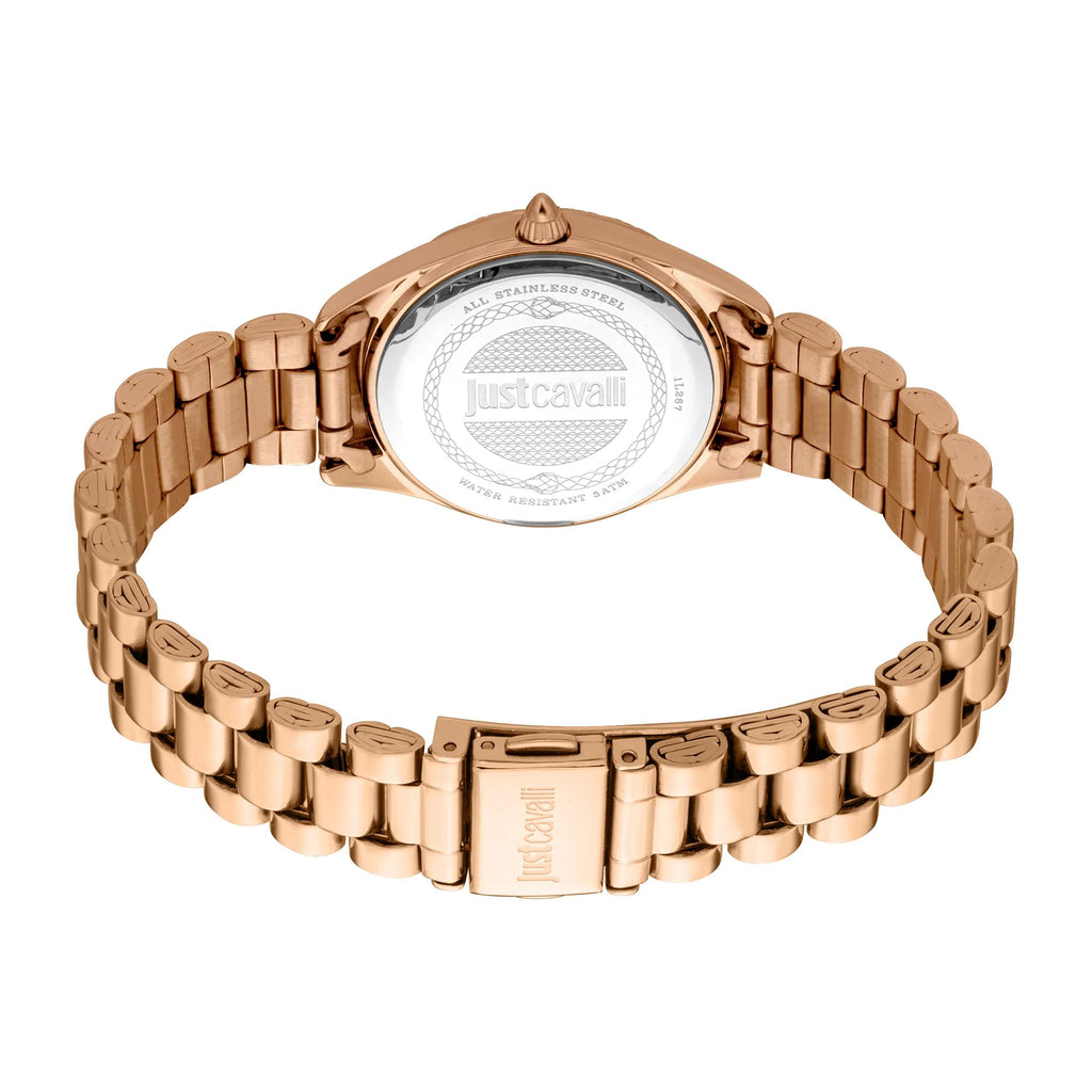Just Cavalli Pacentro Yellow Gold Silver Grey