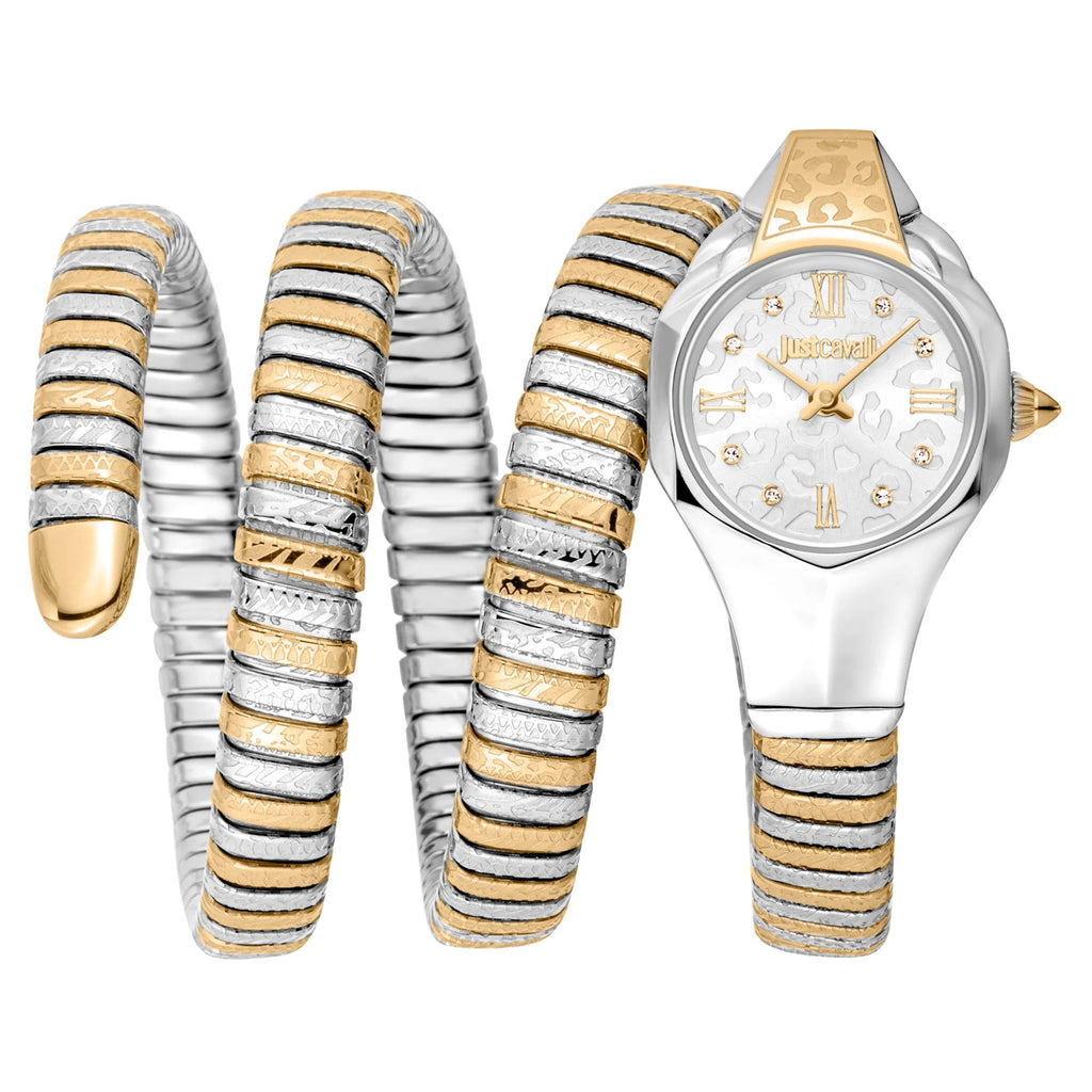 Just Cavalli Ravenna Two Tones YG Silver