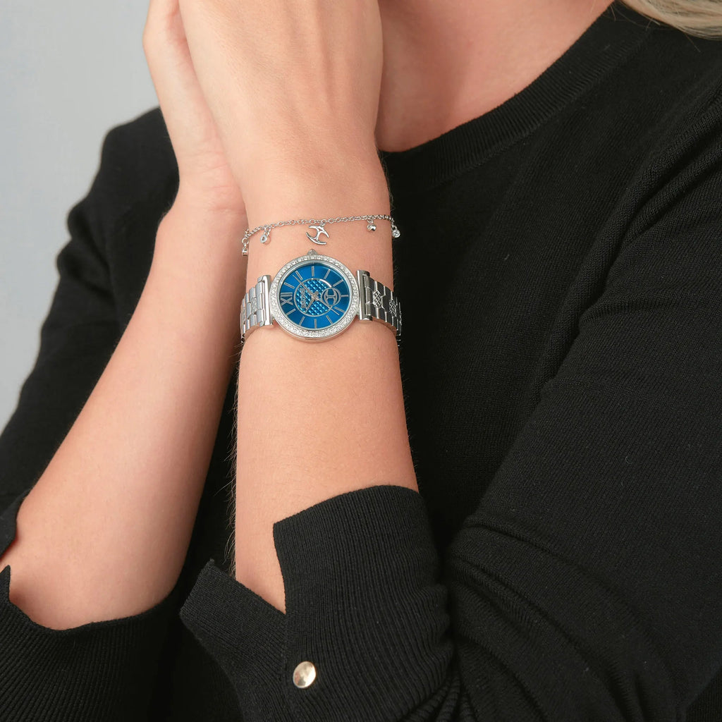 Just Cavalli Varenna Silver Blue