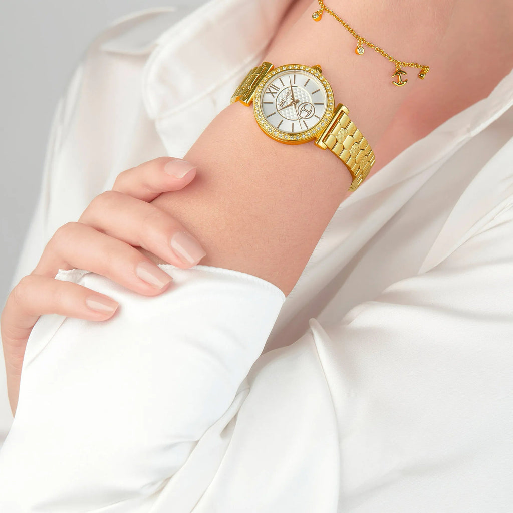 Just Cavalli Varenna Yellow Gold Silver