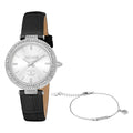 Just Cavalli Savoca Leather Black Silver