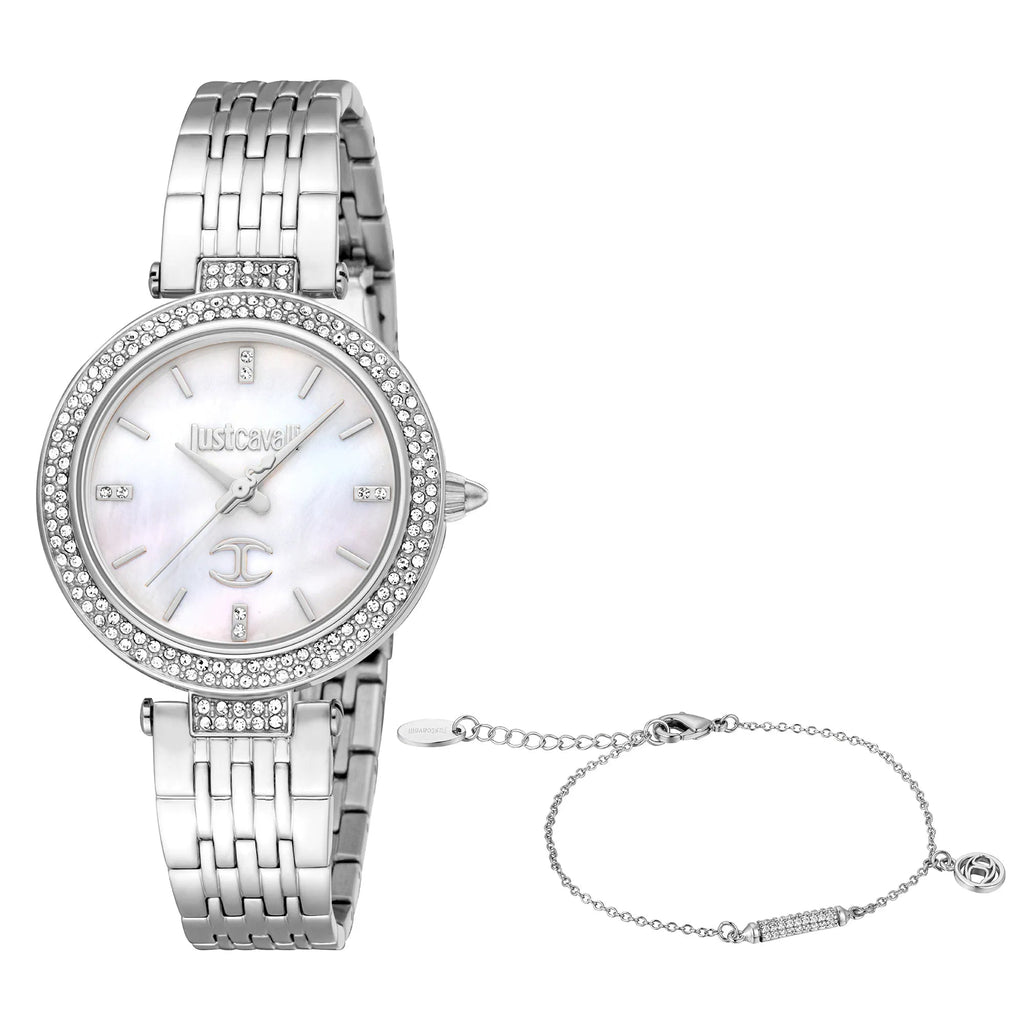 Just Cavalli Savoca Silver MOP