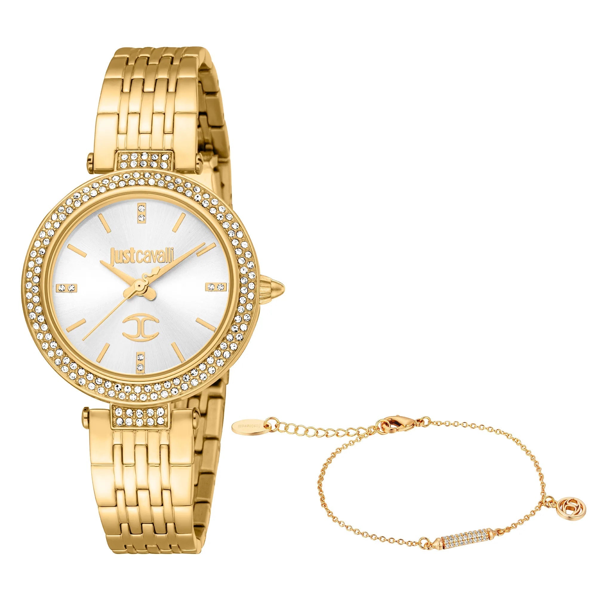 Just Cavalli Savoca Yellow Gold Silver