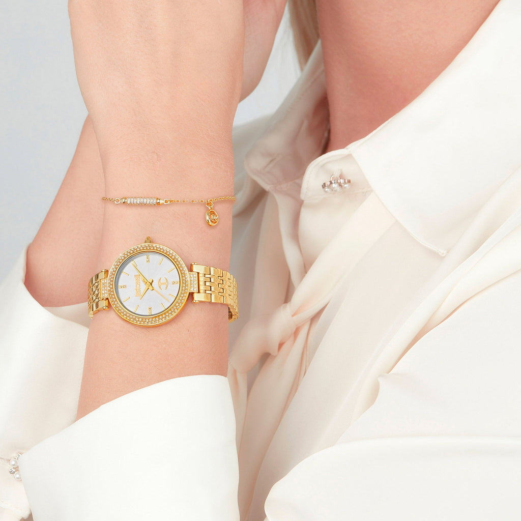 Just Cavalli Savoca Yellow Gold Silver