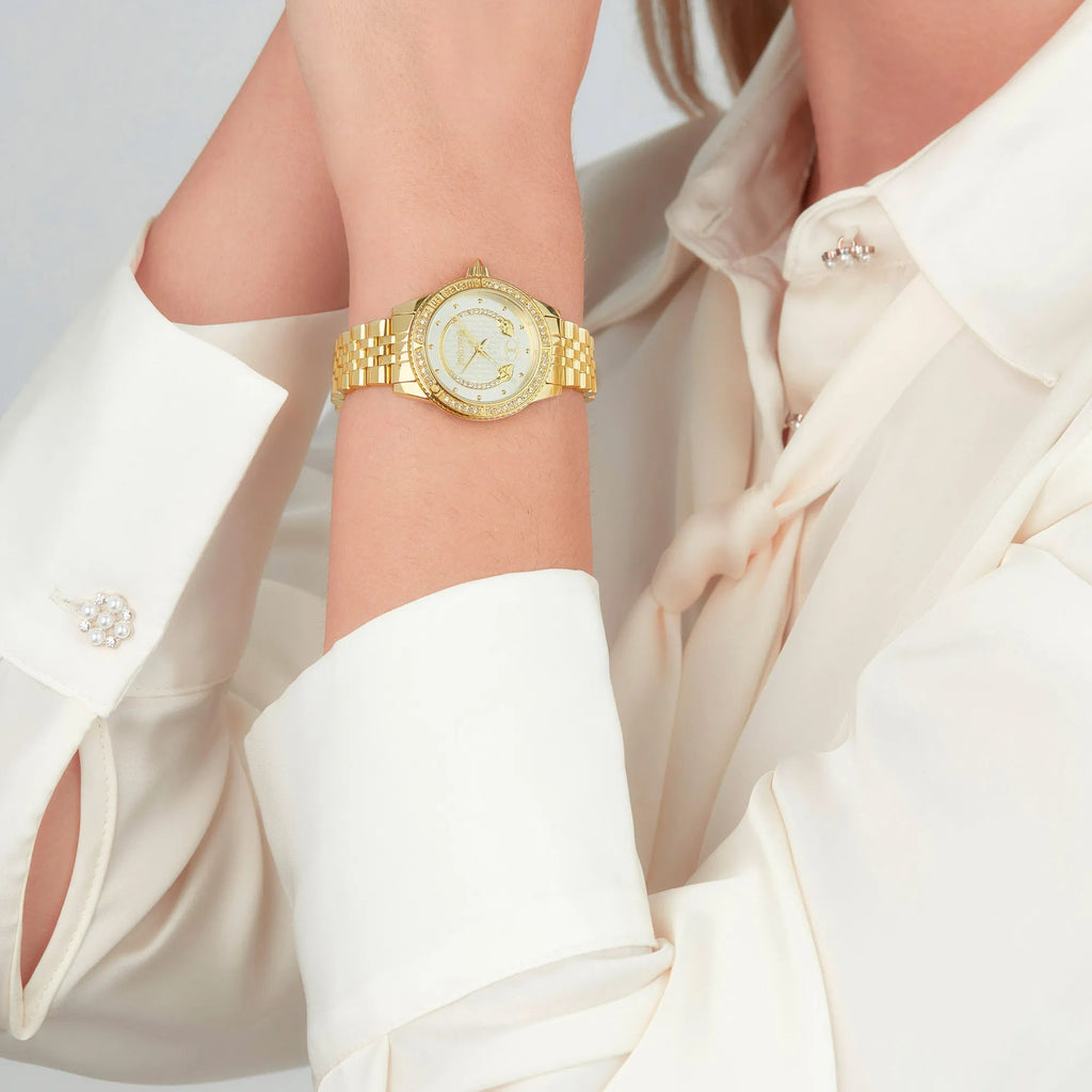 Just Cavalli Neive Yellow Gold Silver