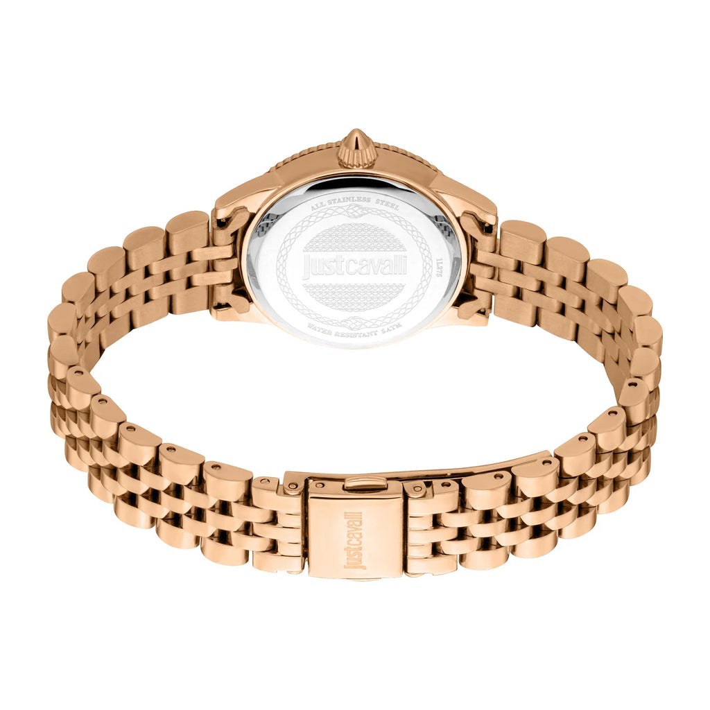 Just Cavalli Neive Rose Gold Silver