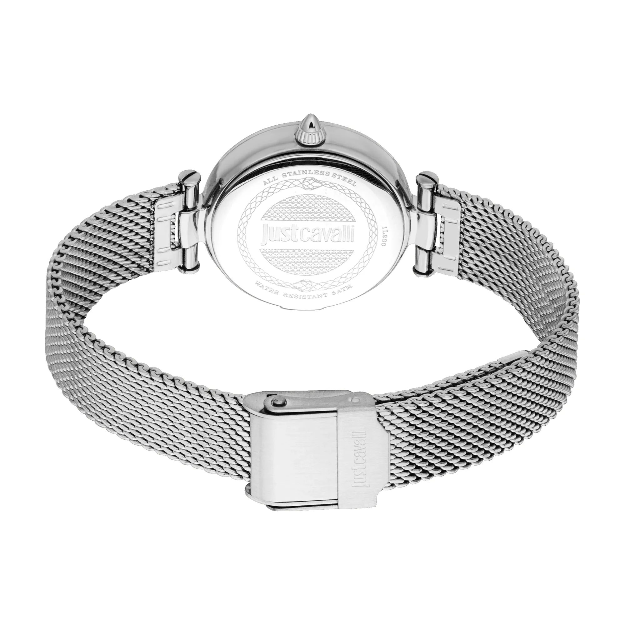 Just Cavalli Modena Mesh Silver Blu
