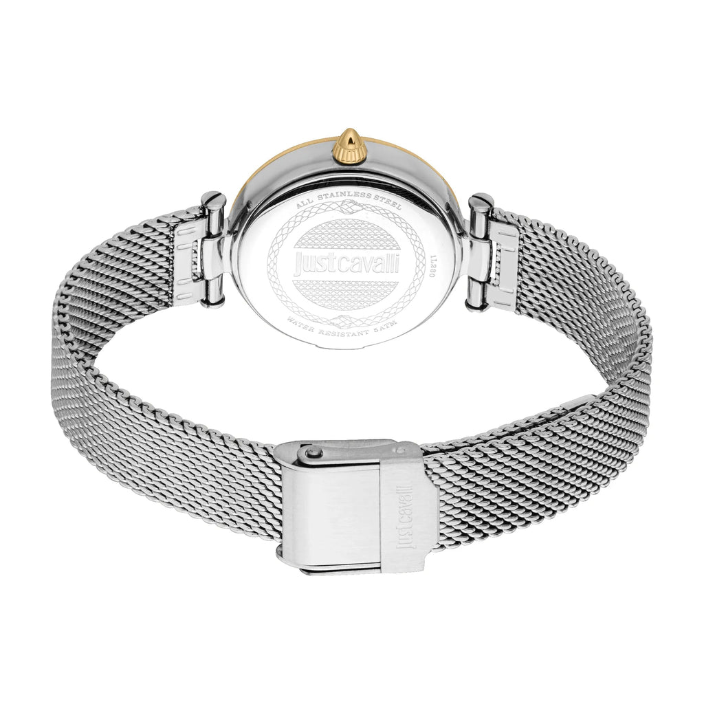 Just Cavalli Modena Mesh Silver YG Multicolor