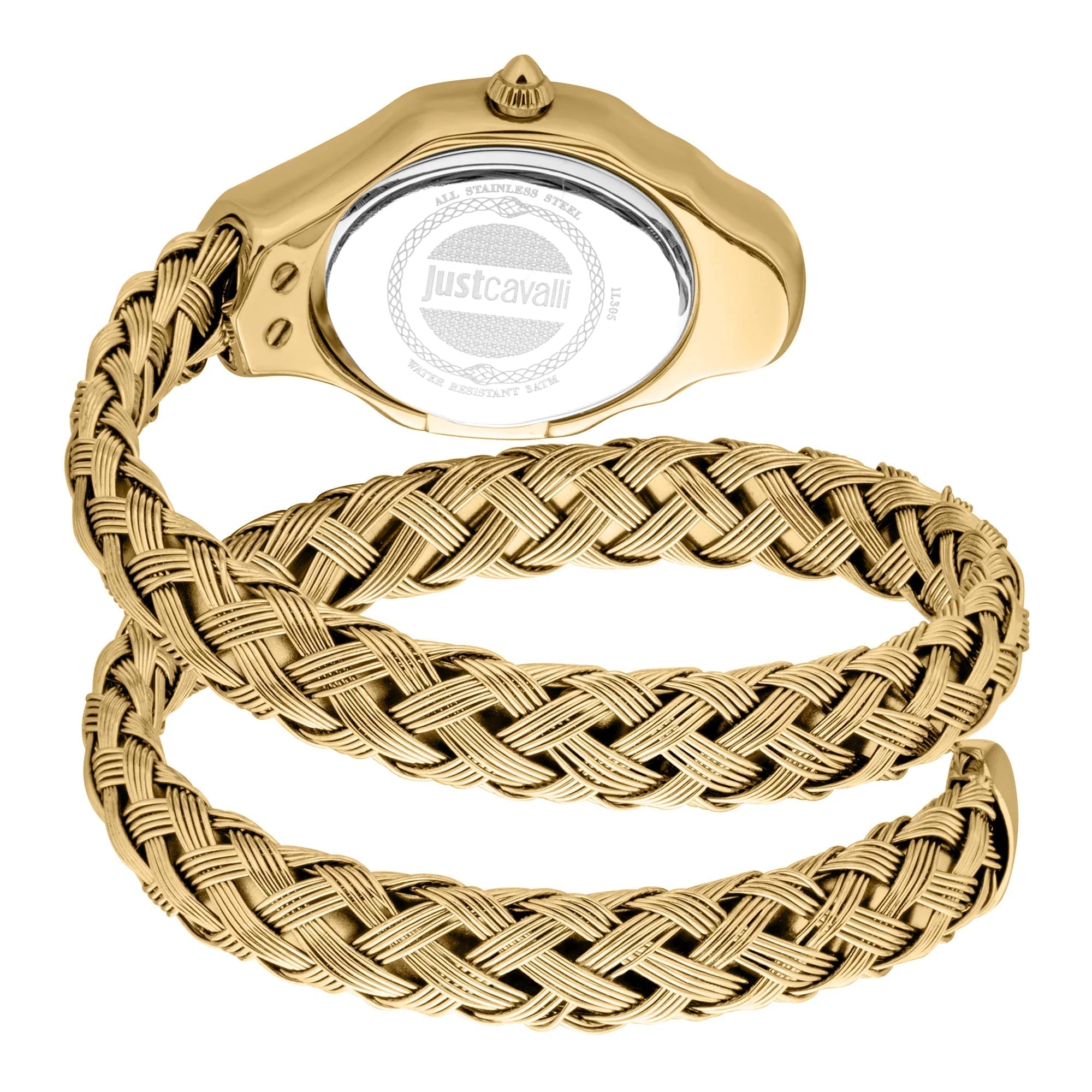 Just Cavalli Twined Yellow Gold MOP