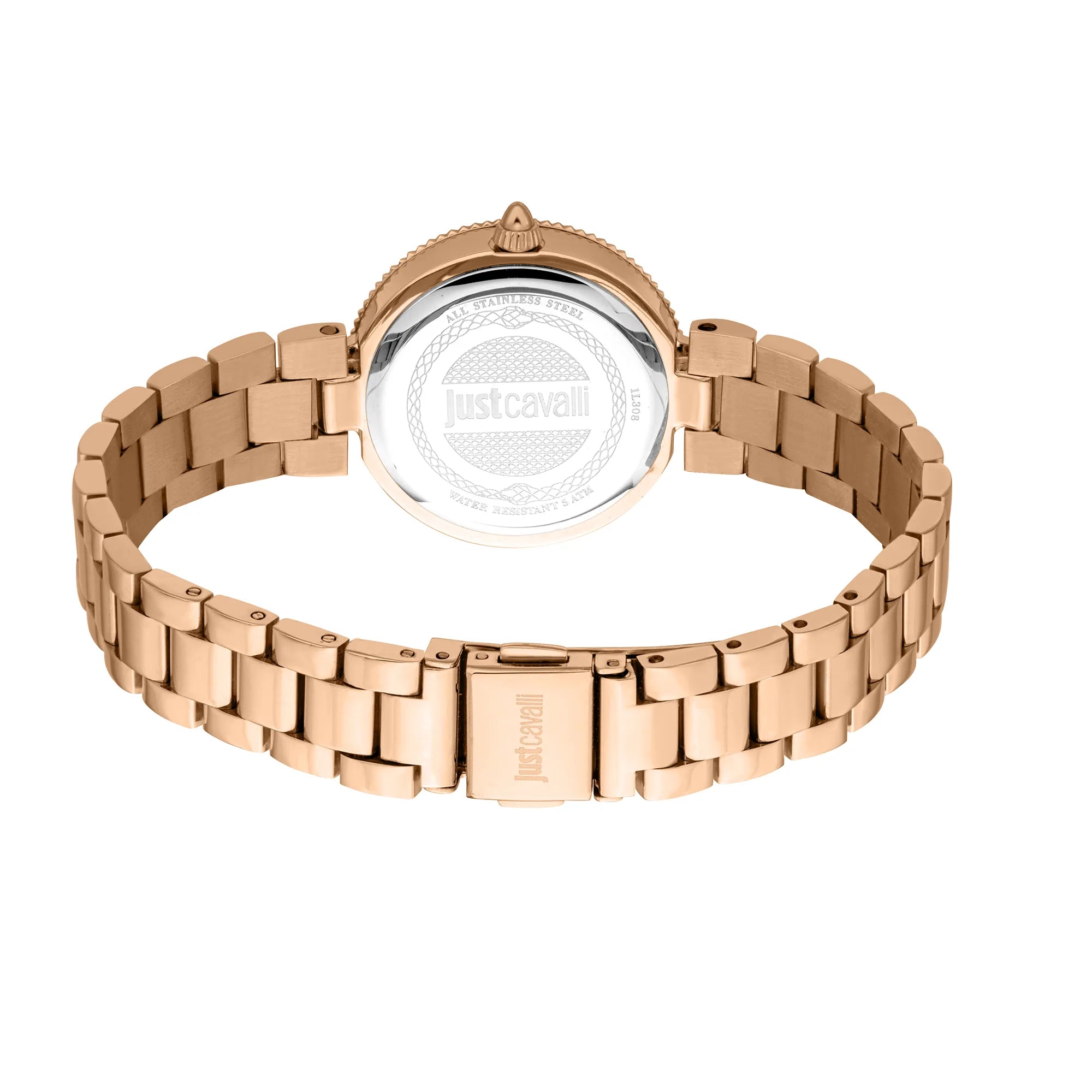 Just Cavalli Ostentatious Rose Gold Silver