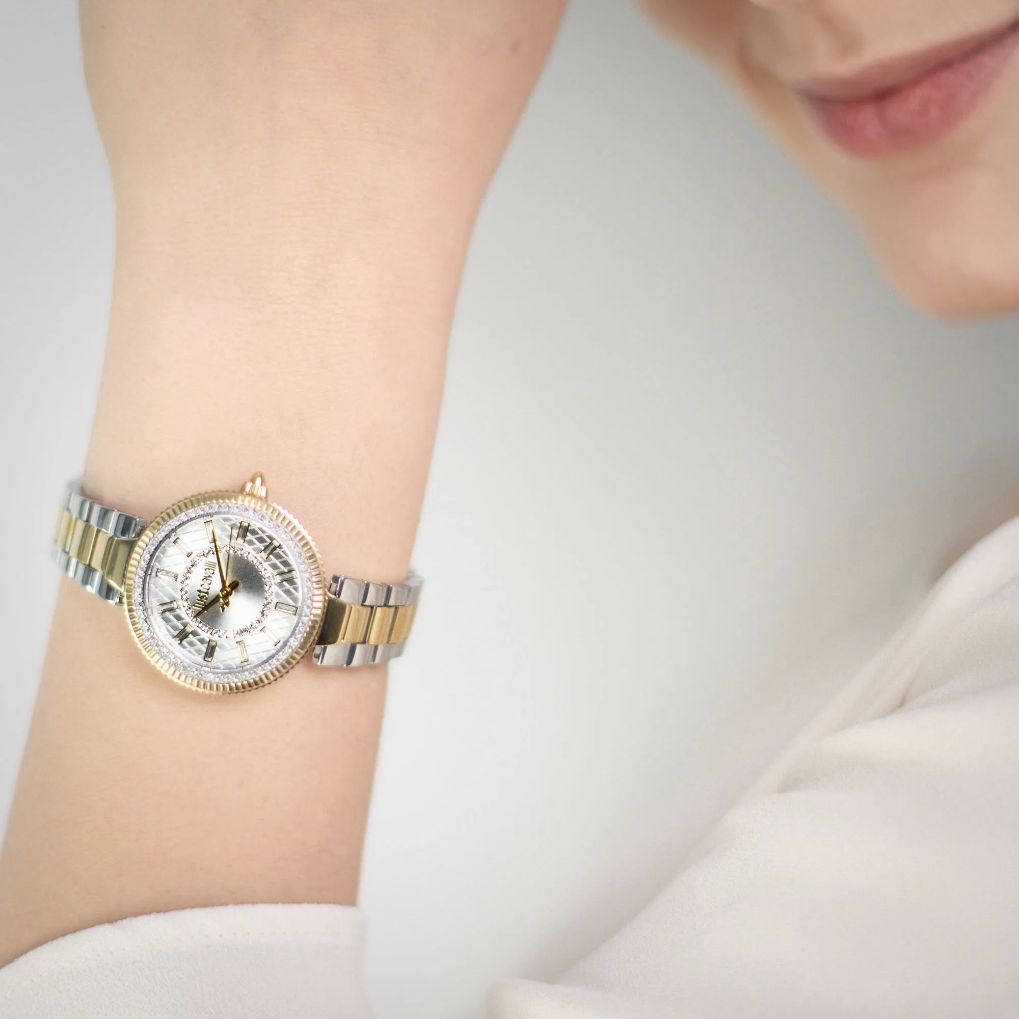 Just Cavalli Ostentatious Two Tones YG Silver