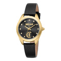 Just Cavalli Luna Leather Black YG Black