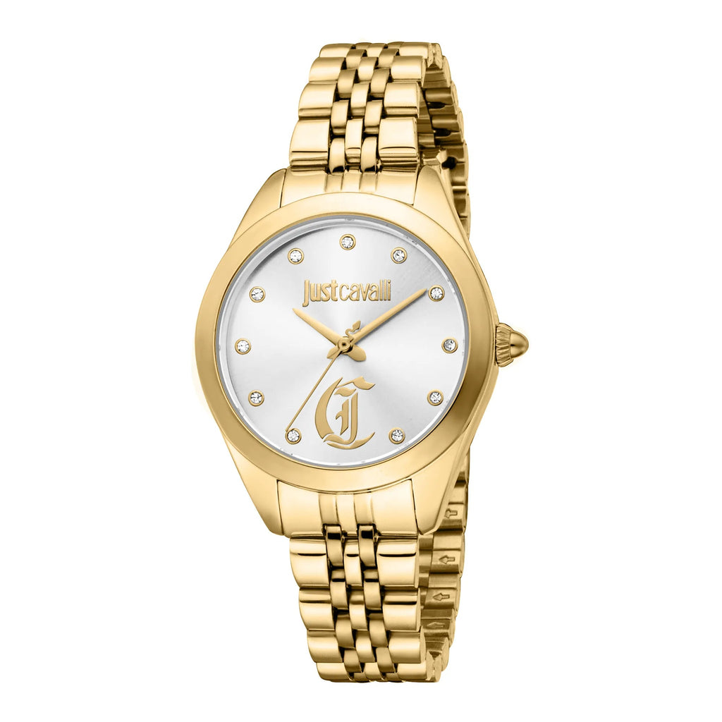 Just Cavalli Luna Yellow Gold Silver