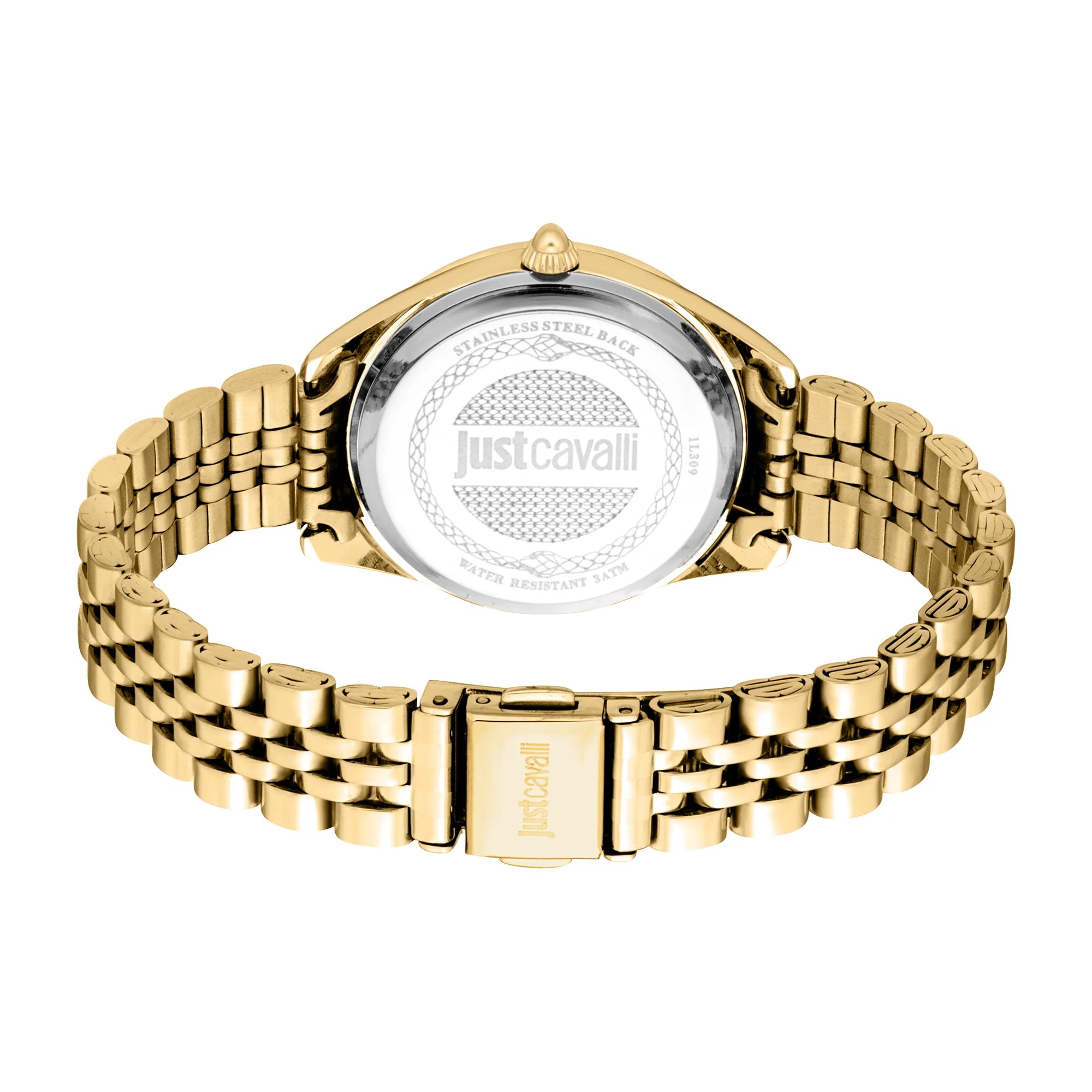 Just Cavalli Luna Yellow Gold Silver
