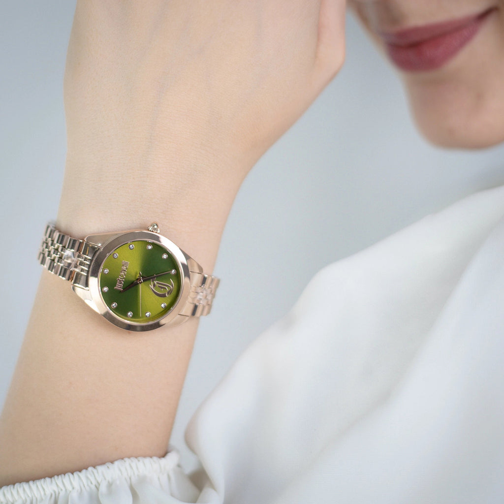 Just Cavalli Luna Rose Gold Green
