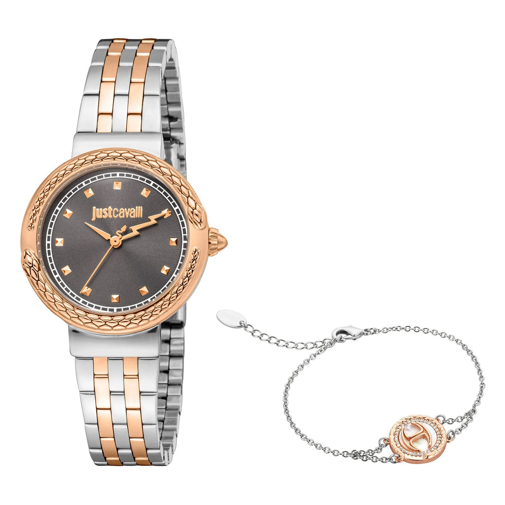 Just Cavalli Brave Snake Two Tones RG Iron