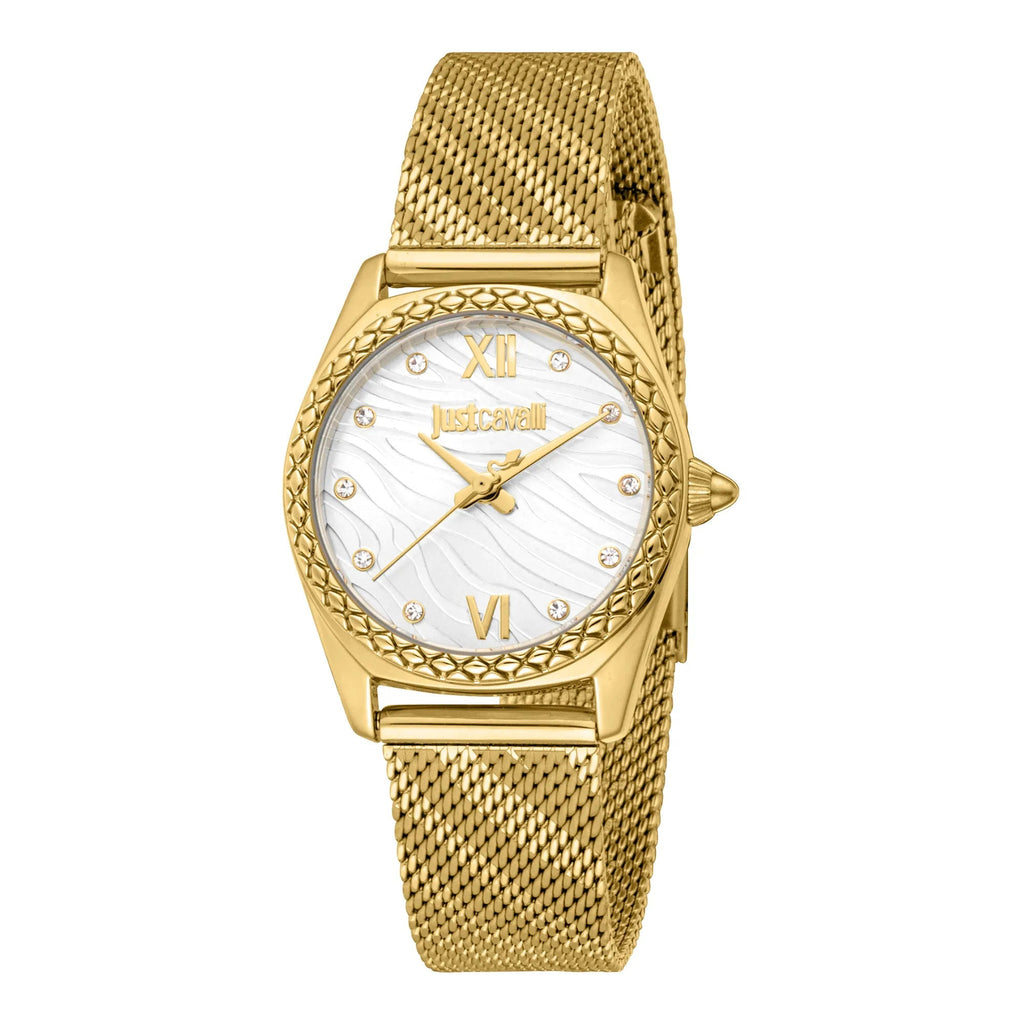 Just Cavalli Lustro Yellow Gold Silver