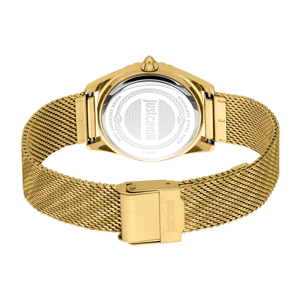Just Cavalli Lustro Yellow Gold Silver