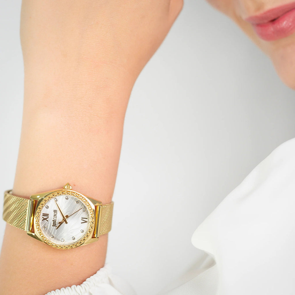 Just Cavalli Lustro Yellow Gold Silver