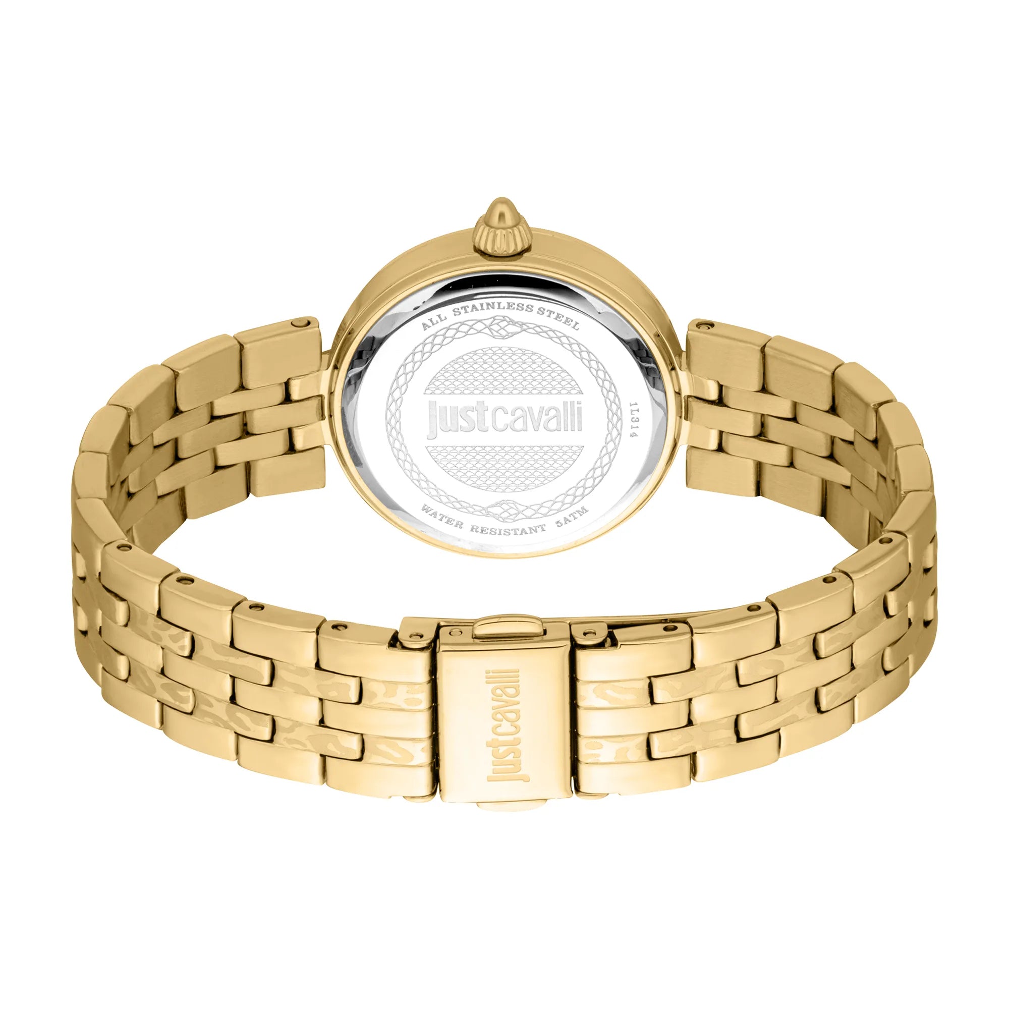 Just Cavalli Preziosa Yellow Gold Bottle Green