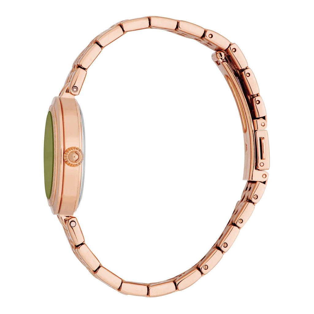 Just Cavalli Preziosa Rose Gold Olive Green