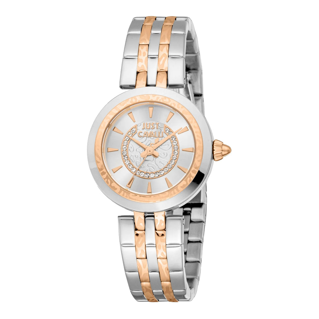 Just Cavalli Preziosa Two Tones RG Silver Grey