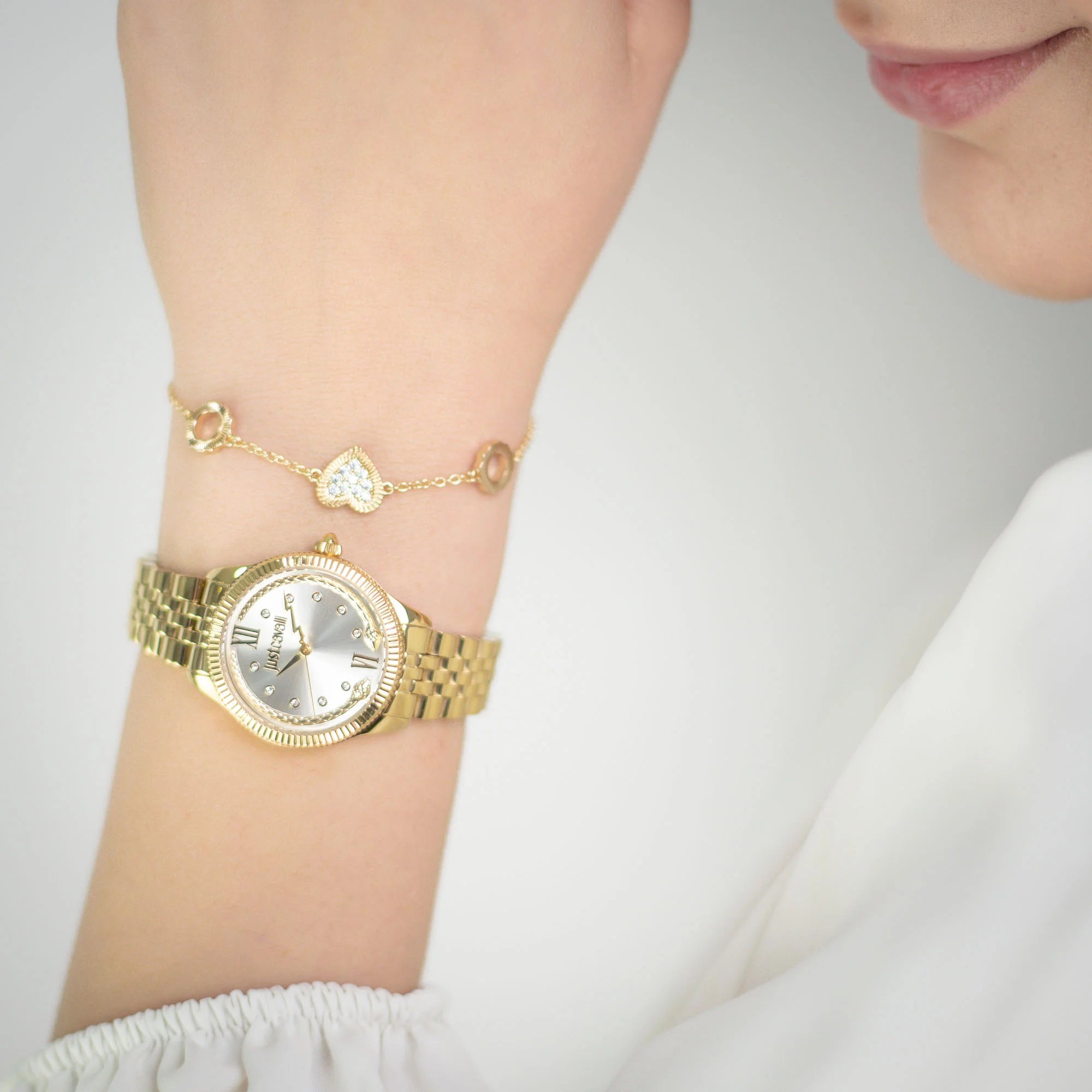 Just Cavalli Lovestruck Valentines Yellow Gold Silver