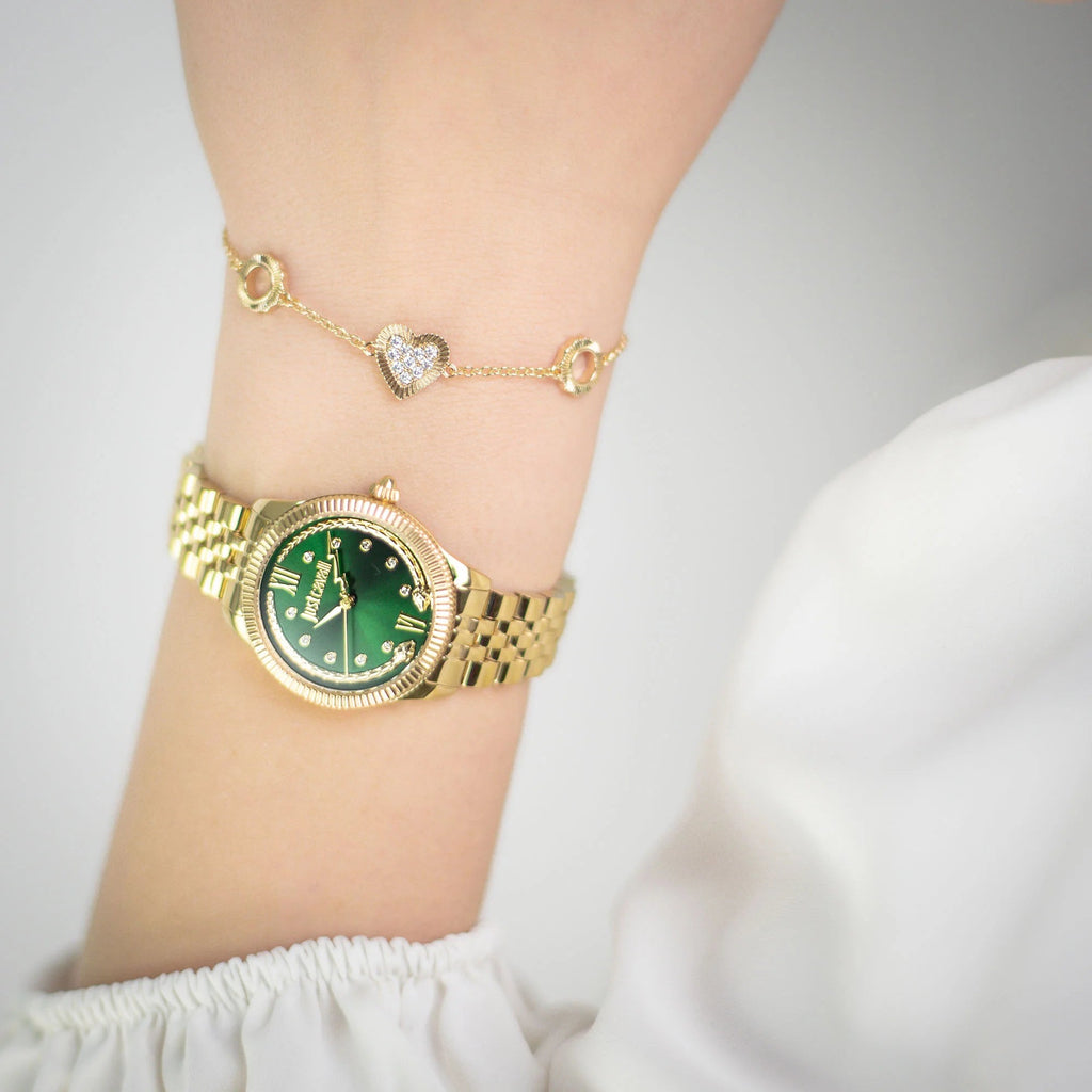Just Cavalli Lovestruck Valentines Yellow Gold Green