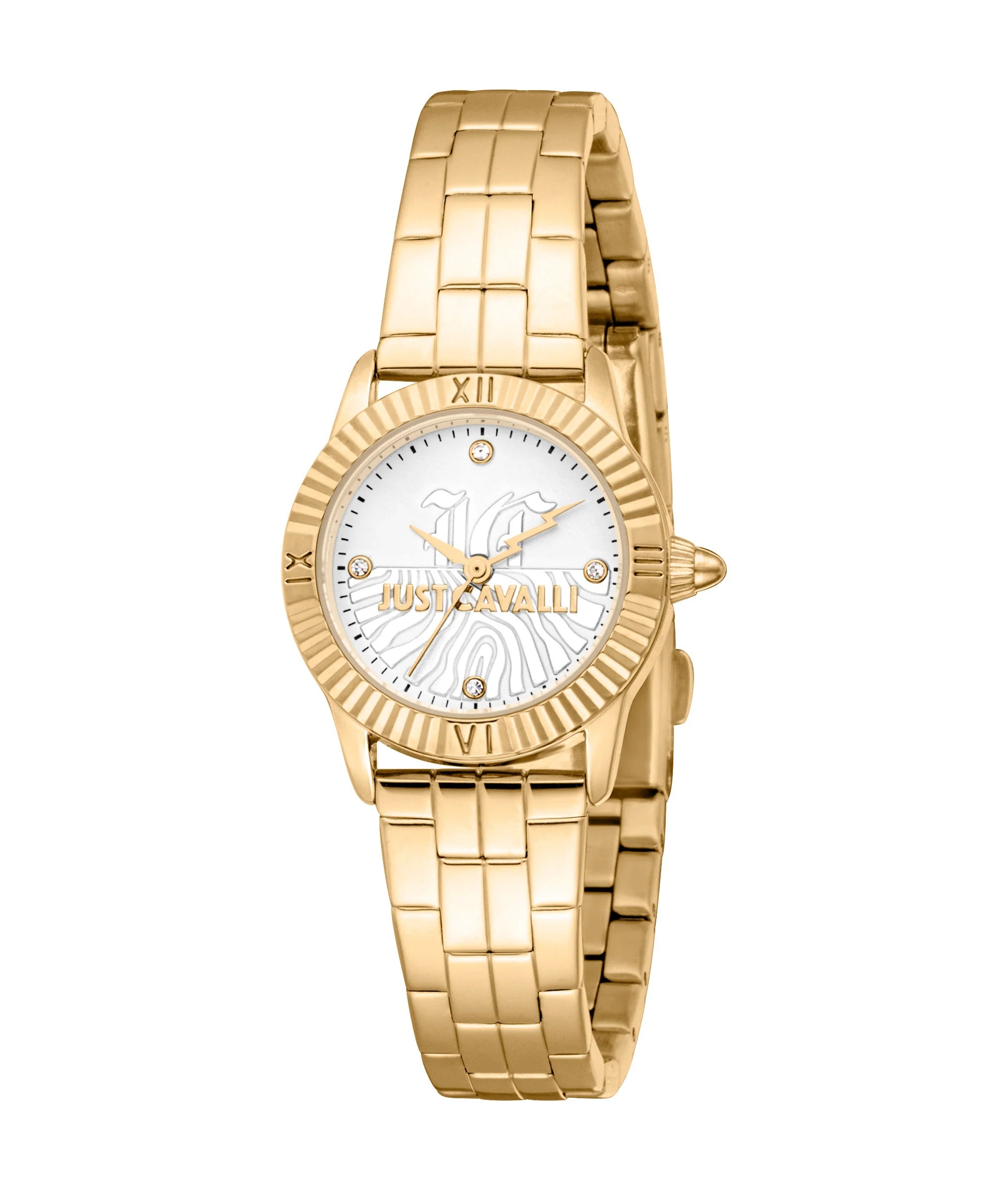 Just Cavalli Mini Raffinata Yellow Gold Silver