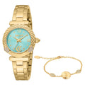 Just Cavalli Curiosa Yellow Gold Turquoise