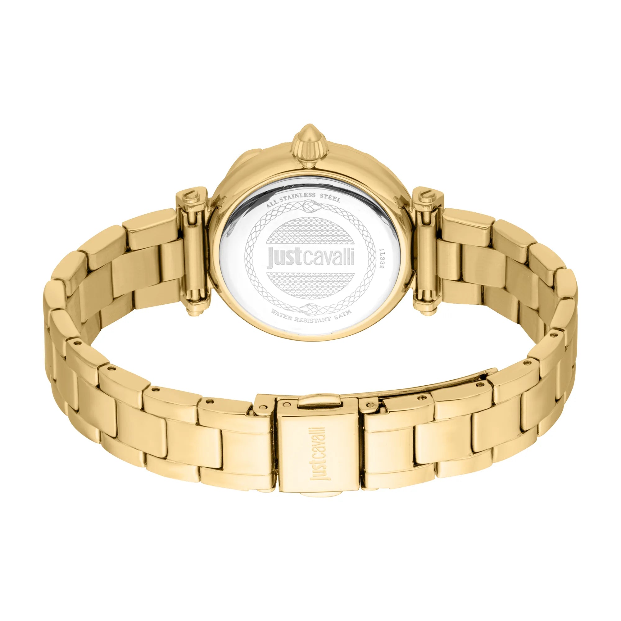 Just Cavalli Curiosa Yellow Gold Turquoise