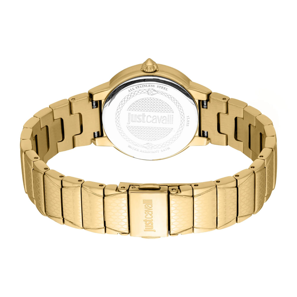 Just Cavalli Passione Yellow Gold Silver Grey