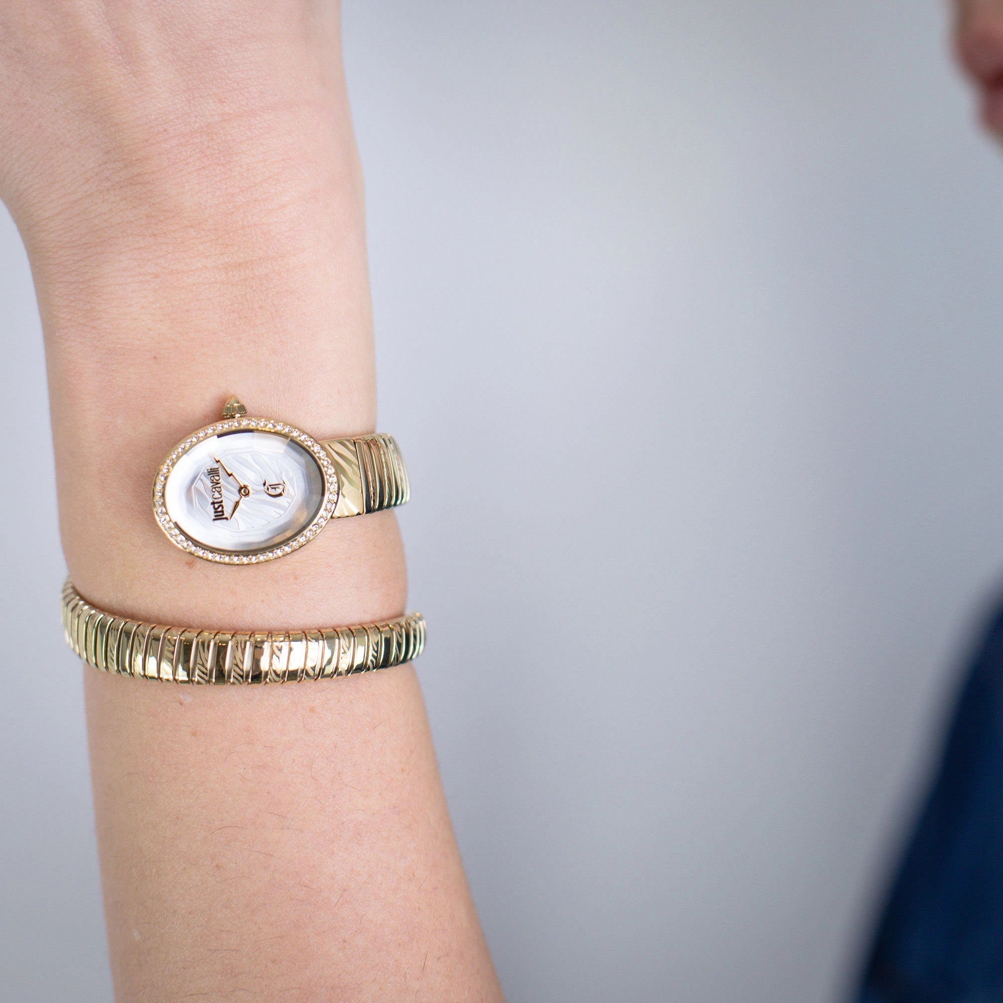 Just Cavalli Velina Yellow Gold Silver
