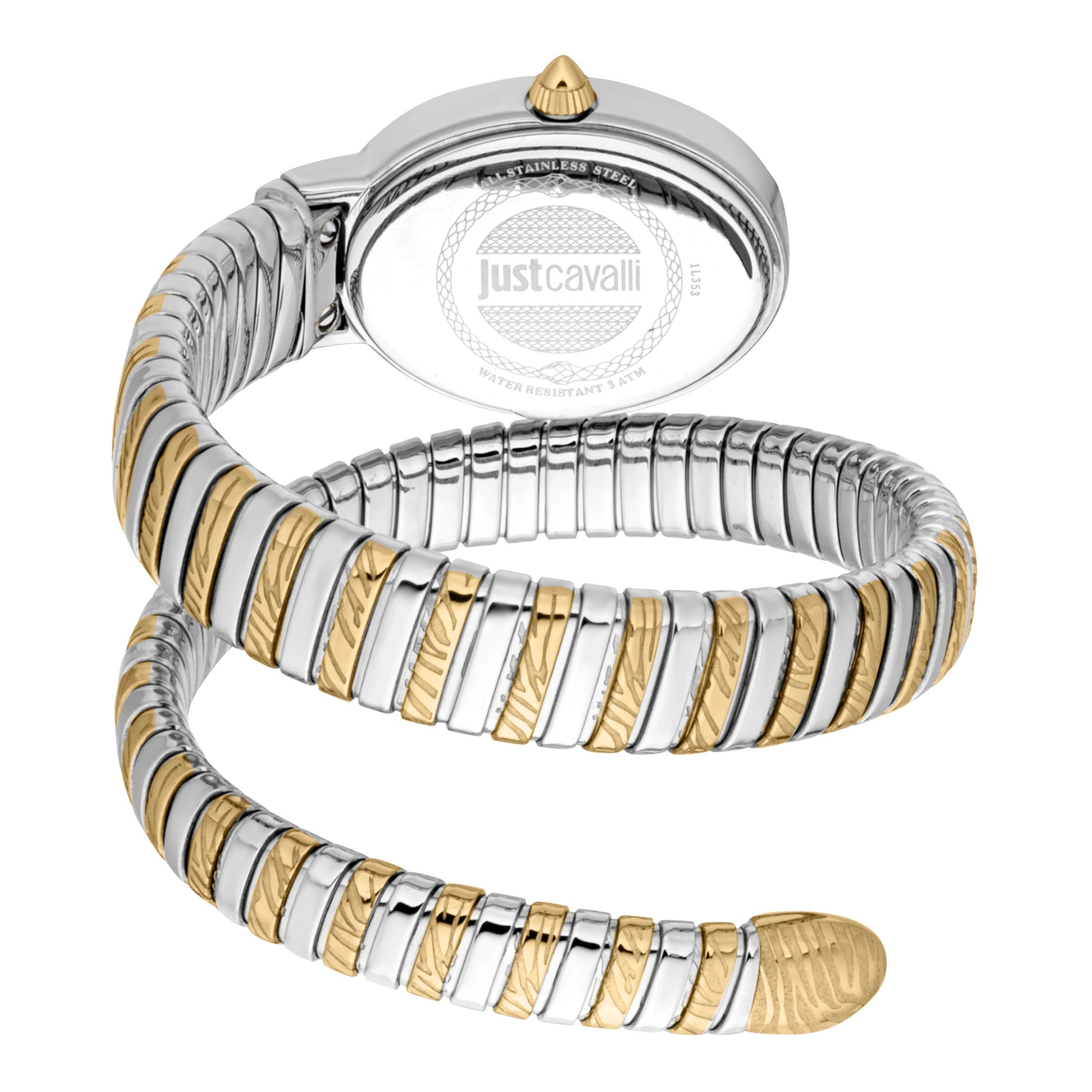 Just Cavalli Velina Silver Yellow Gold