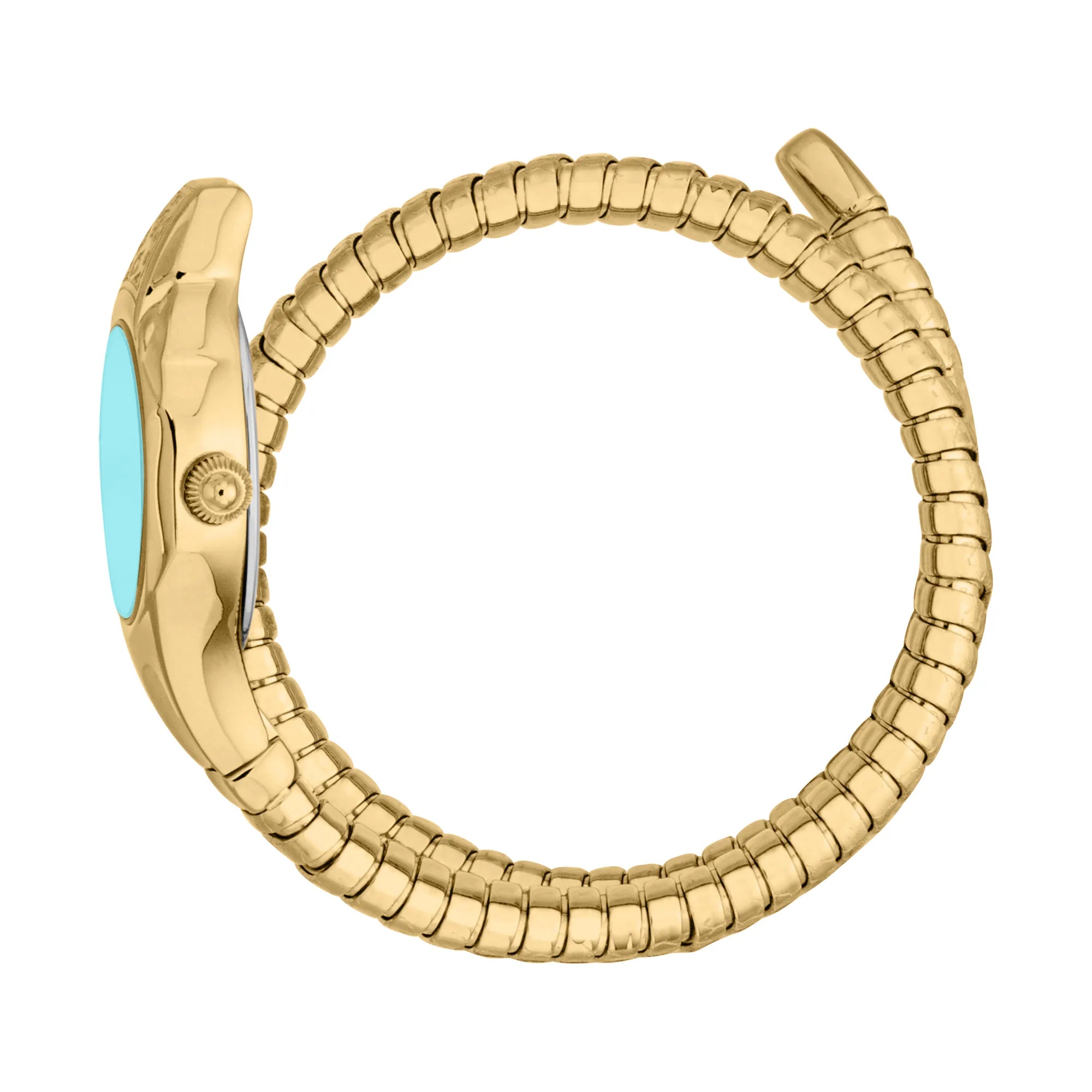 Just Cavalli Fiore Yellow Gold Turquoise