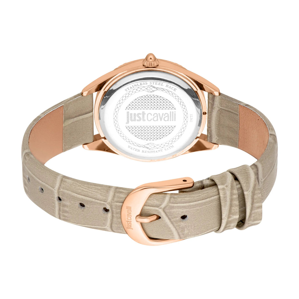 Just Cavalli Vittoria Glam Leather Grey RG