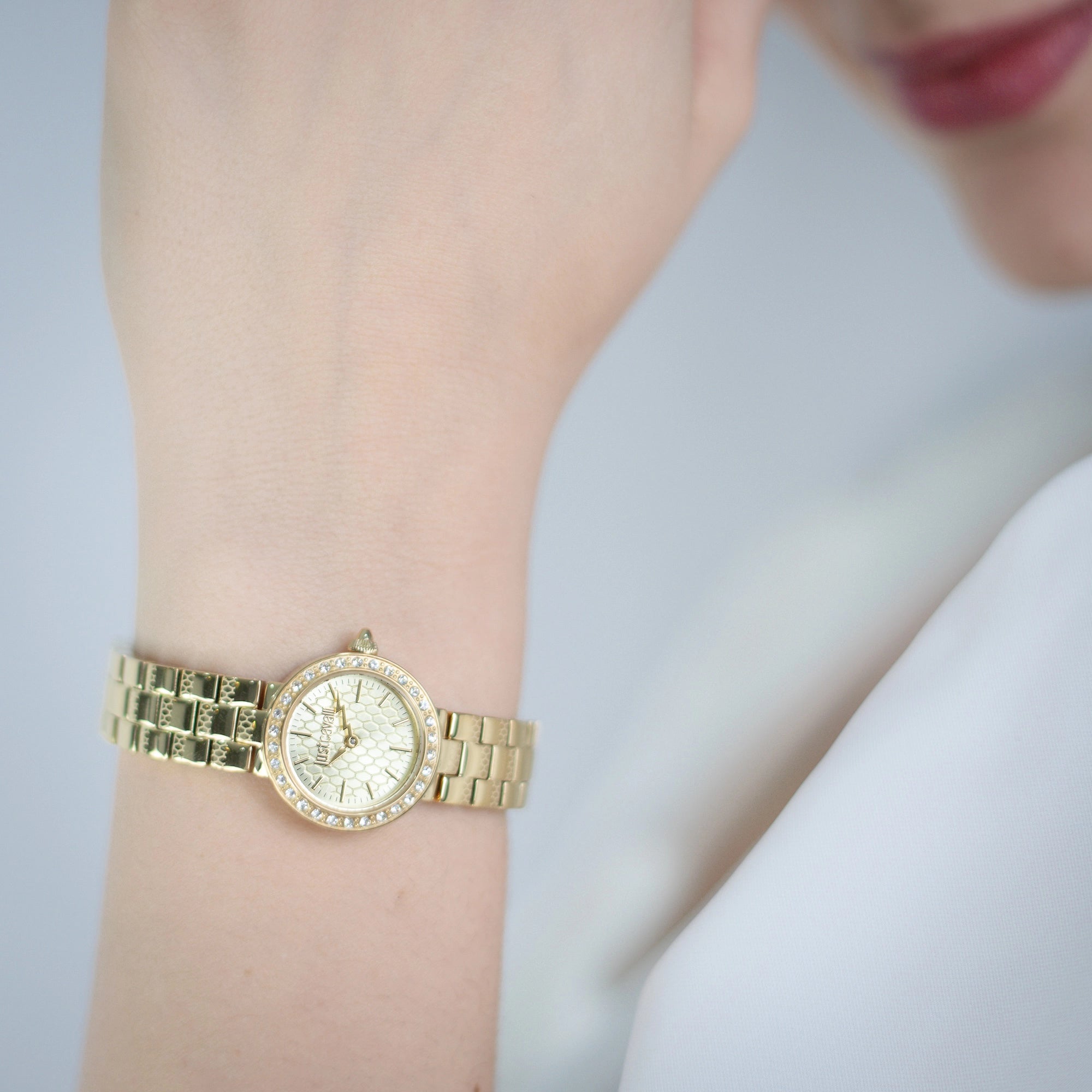 Just Cavalli Serenita Mini Yellow Gold Champagne