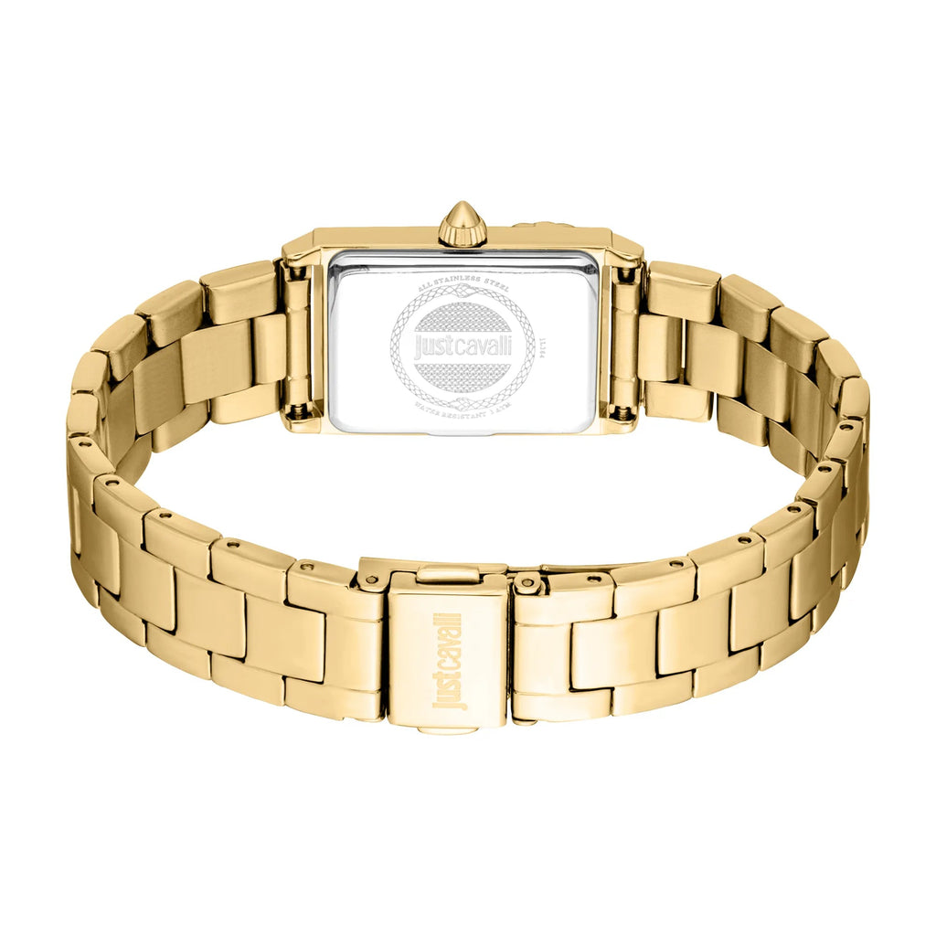 Just Cavalli Dolcezza Snake Yellow Gold Silver