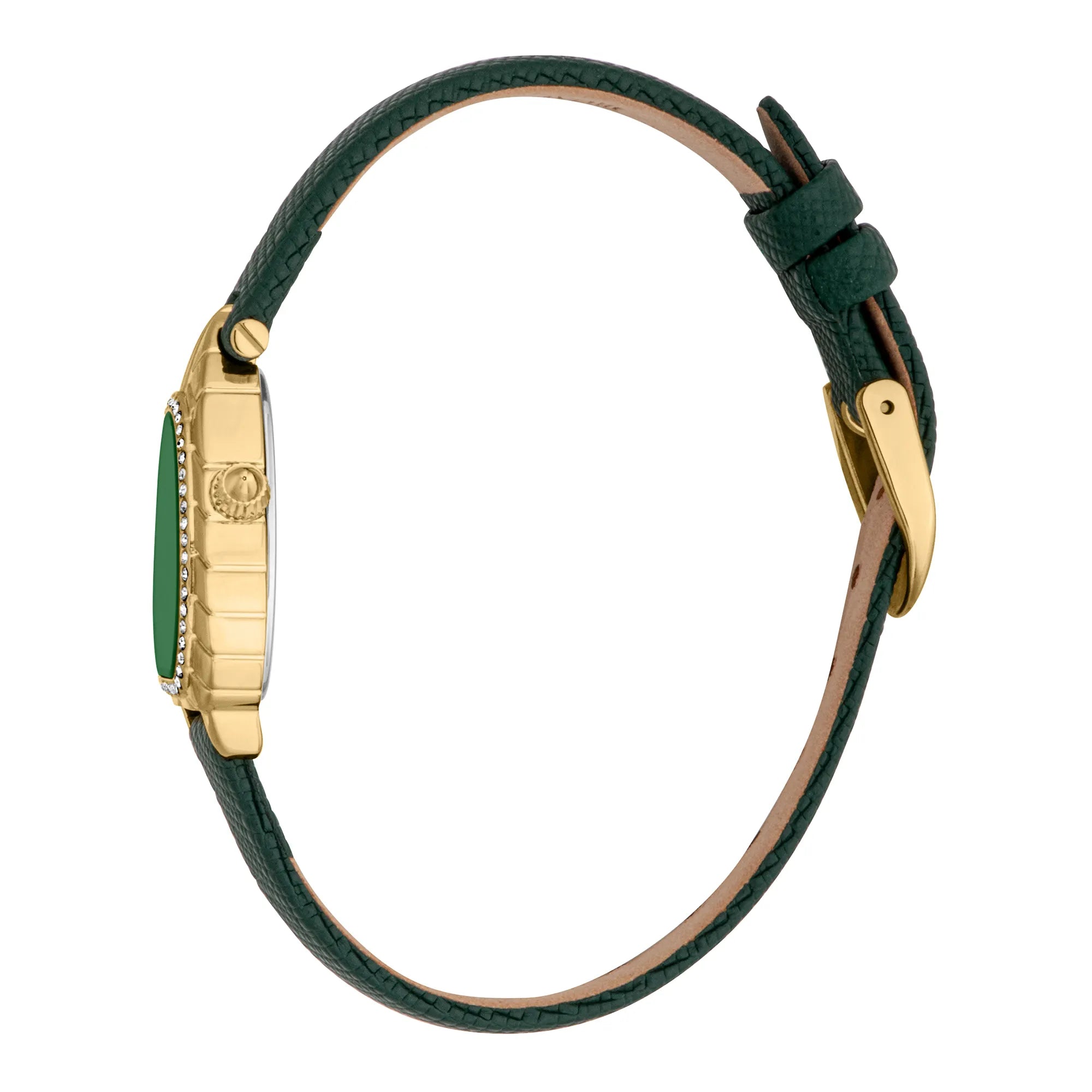 Just Cavalli Perla Leather Green YG