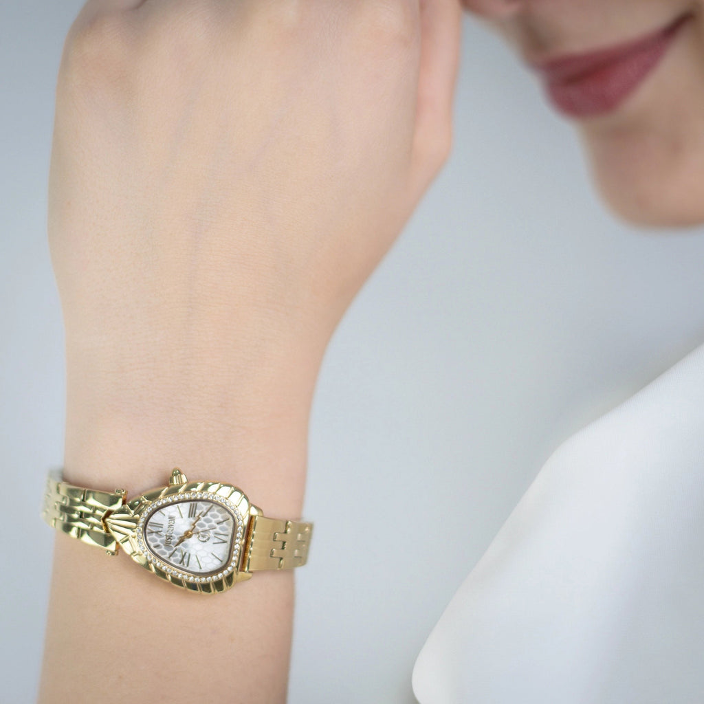 Just Cavalli Perla Yellow Gold Silver