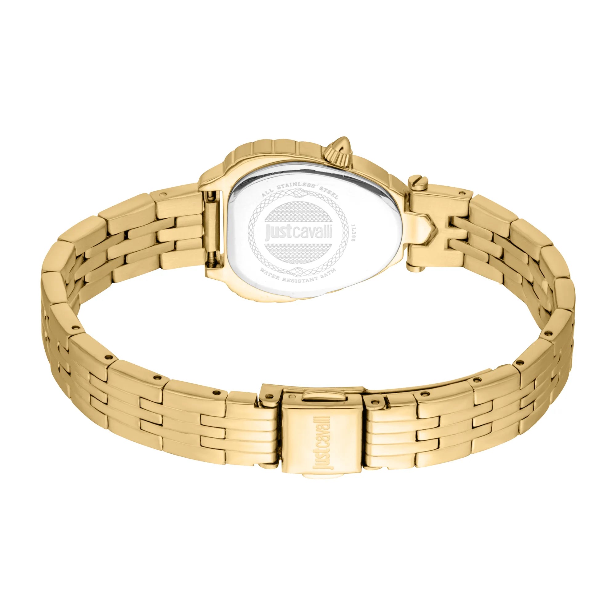 Just Cavalli Perla Yellow Gold Red