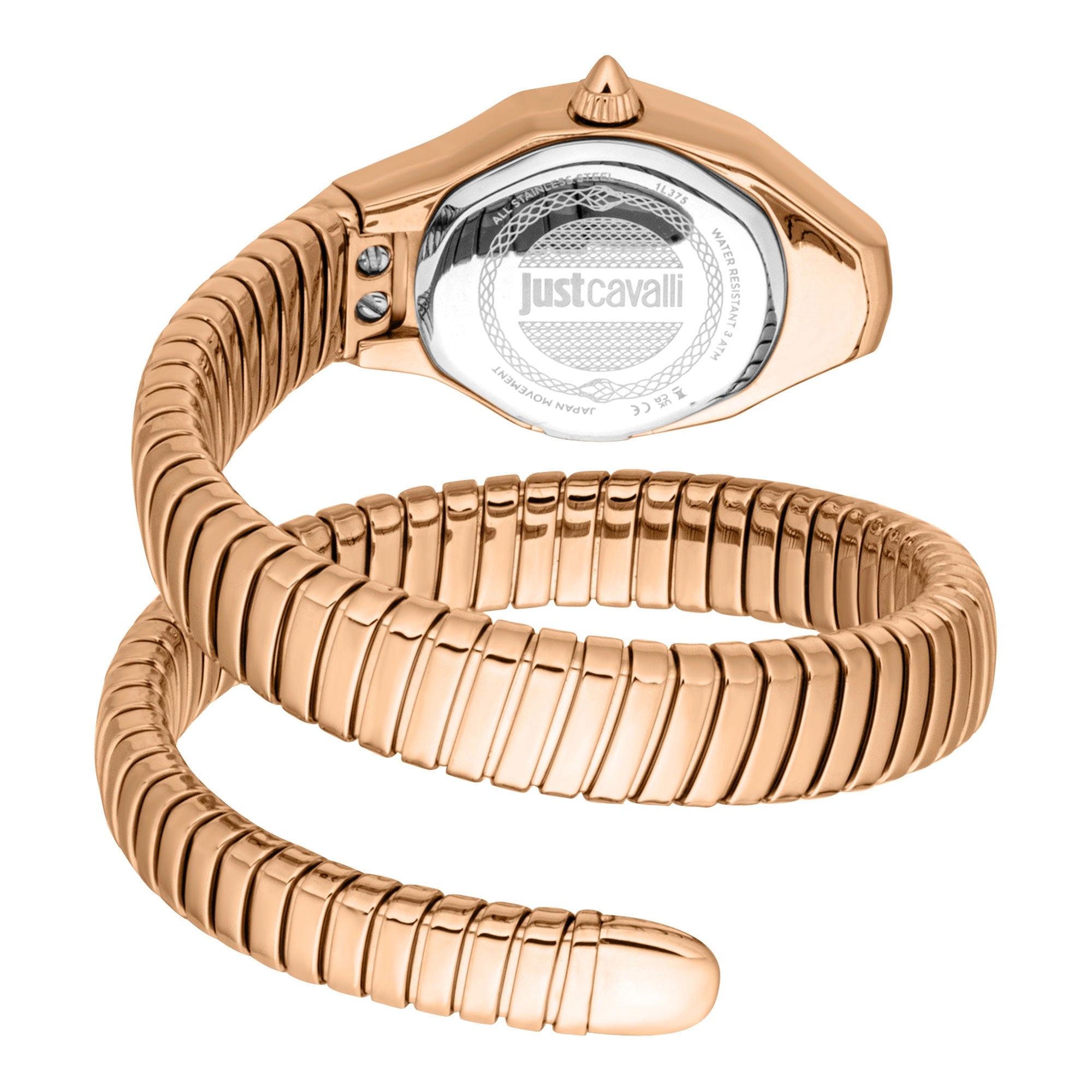 Just Cavalli Vivace Rose Gold Antique white