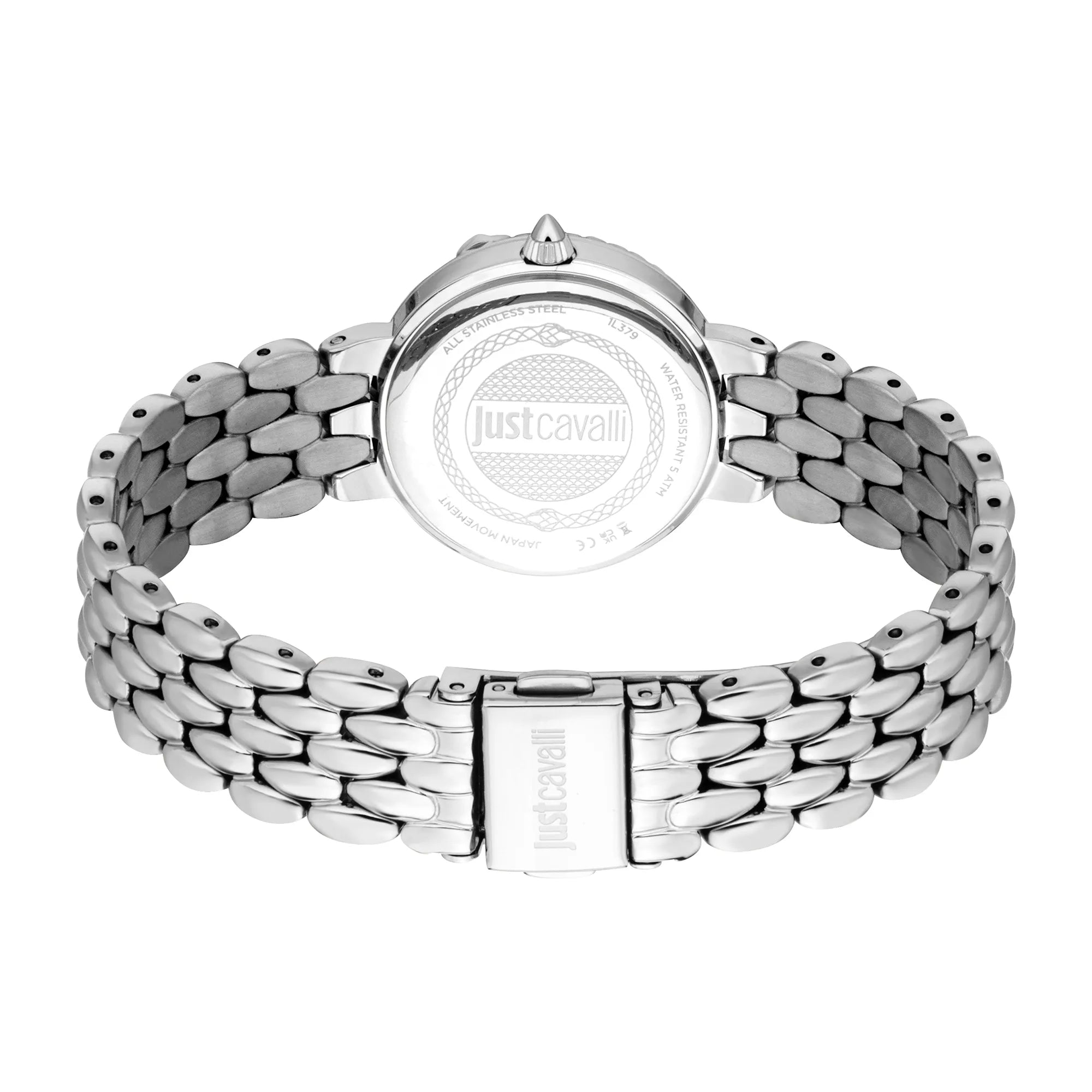 Just Cavalli Rosa Snake Silver