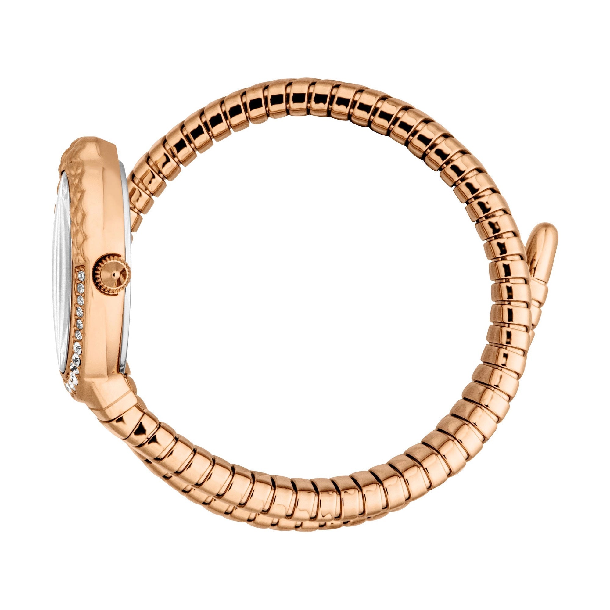 Just Cavalli Fiore Rose Gold Silver