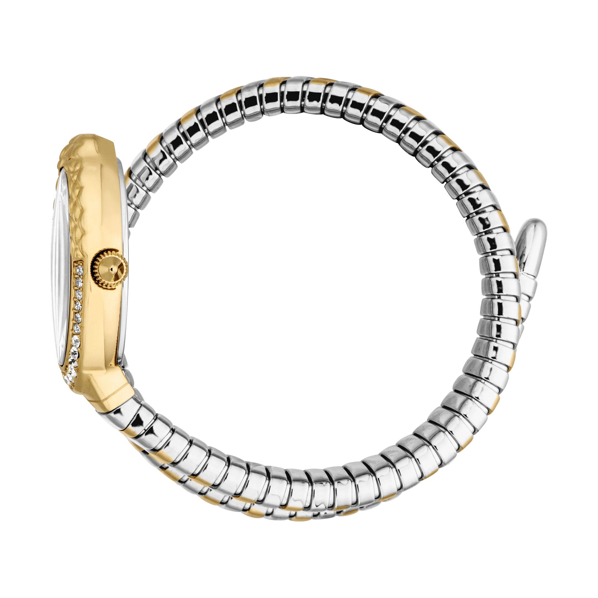 Just Cavalli Fiore Silver Yellow Gold